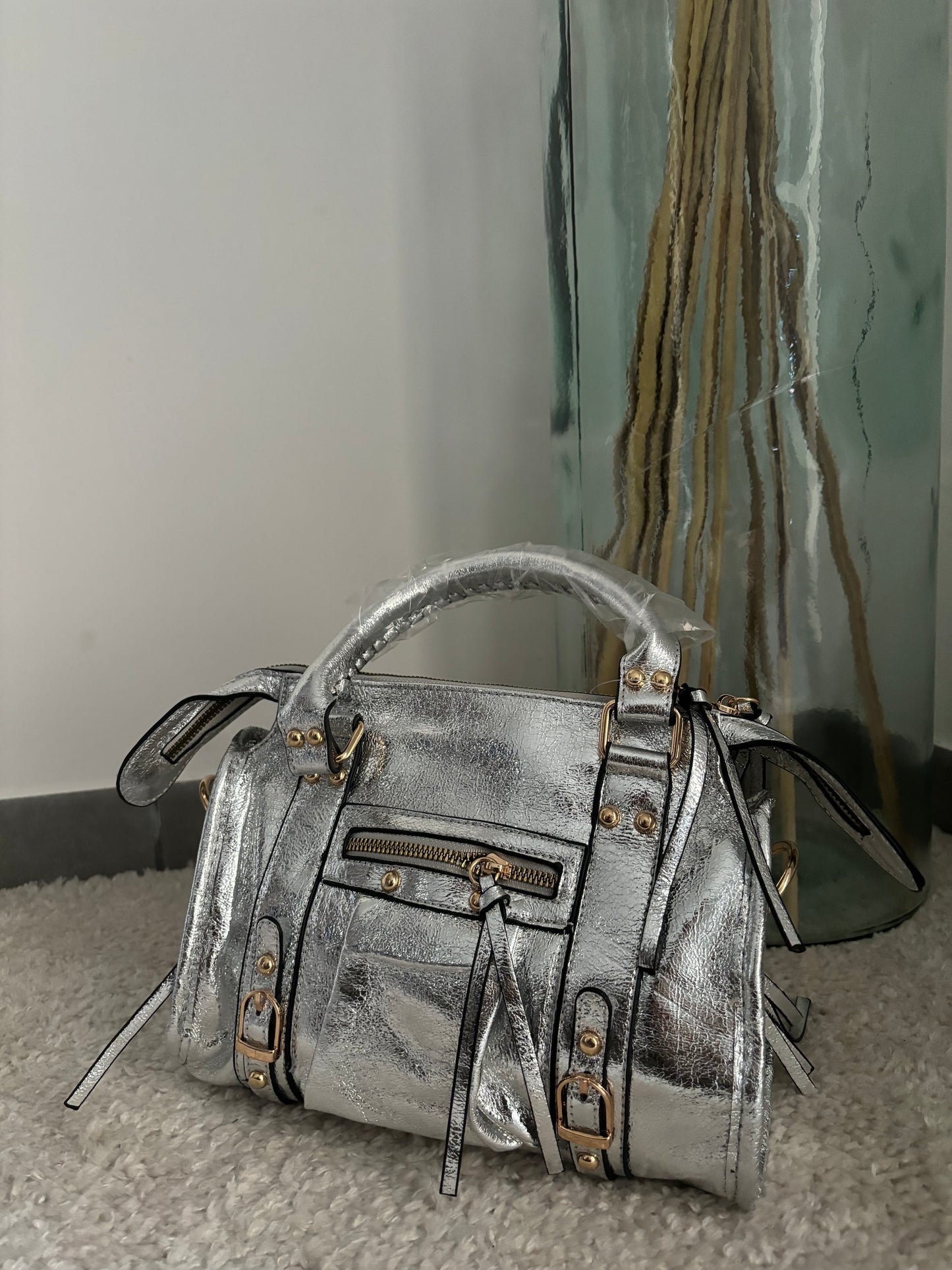 Sac argenté « STELLA »