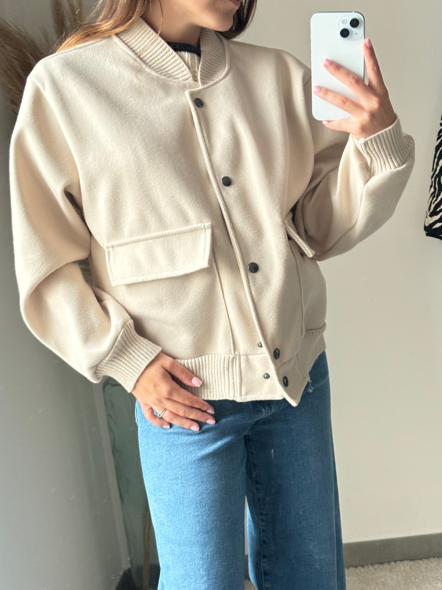 Bombers beige