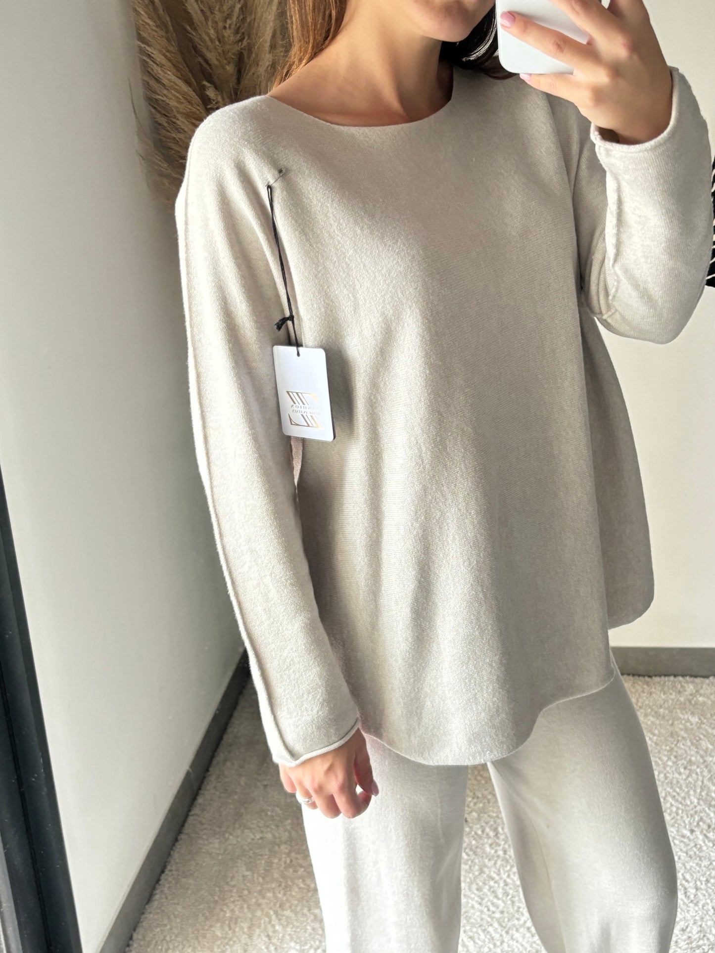 Ensemble doux « Léna » crème